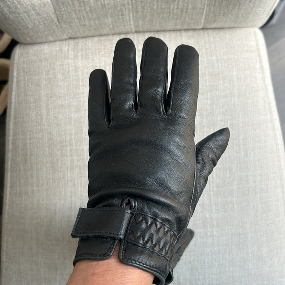 Wilsons Leather Thinsulate Thermal Insulation Women’s Black Adjustable Gloves M - Picture 11 of 12